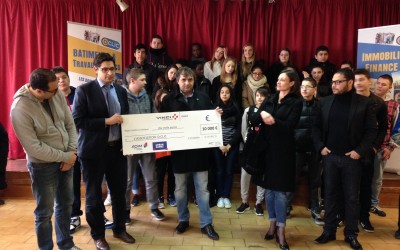 Remise de chèque D-Clic – UrbanAdim – 14.02.2015