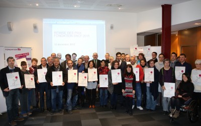 Remise de prix - Fondation SNCF - mardi 15 décembre 2015