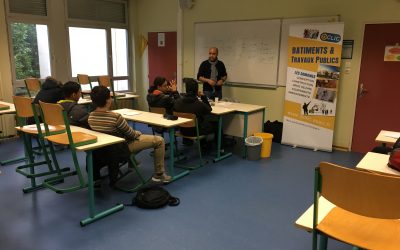 Forum des métiers - Collège Erasme Novembre 2016