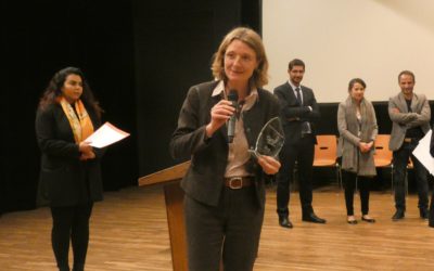 Remise du trophée Ogma par le Doyen de la Faculté de Droit de Strasbourg