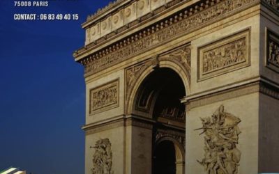 La dictée à l'Arc de Triomphe - Paris