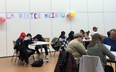 LA DICTÉE POUR TOUS AU CSC MEINAU 2022