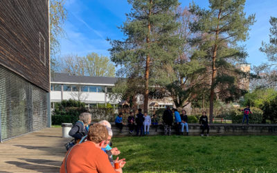 La tournée de la Dictée pour Tous à Strasbourg : Troisième session au CSC Meinau