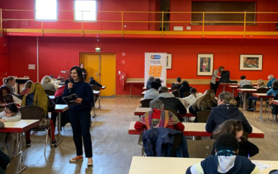 La tournée de la Dictée pour Tous à Strasbourg : 4ème session au CSC Victor Schoelcher de Cronenbourg