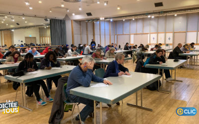 LA TOURNÉE DE LA DICTÉE POUR TOUS À STRASBOURG : 5ÈME SESSION AU CSC LE GALET DE HAUTEPIERRE !