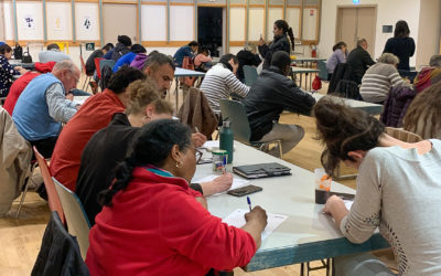 LA TOURNÉE DE LA DICTÉE POUR TOUS À STRASBOURG : 5ÈME SESSION AU CSC LE GALET DE HAUTEPIERRE !