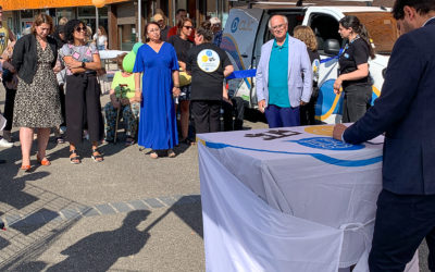 Inauguration de notre véhicule Caravane de l'orientation !