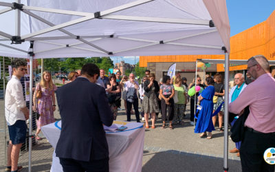 Inauguration de notre véhicule Caravane de l'orientation !