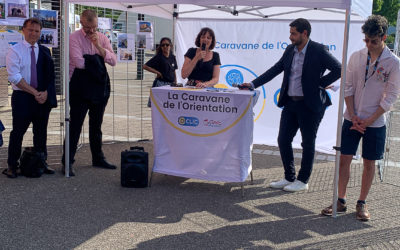 Inauguration de notre véhicule Caravane de l'orientation !