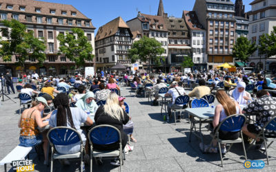 La Tournée de la Dictée pour tous - Grande Finale Place Kléber !