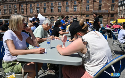 La Tournée de la Dictée pour tous - Grande Finale Place Kléber !