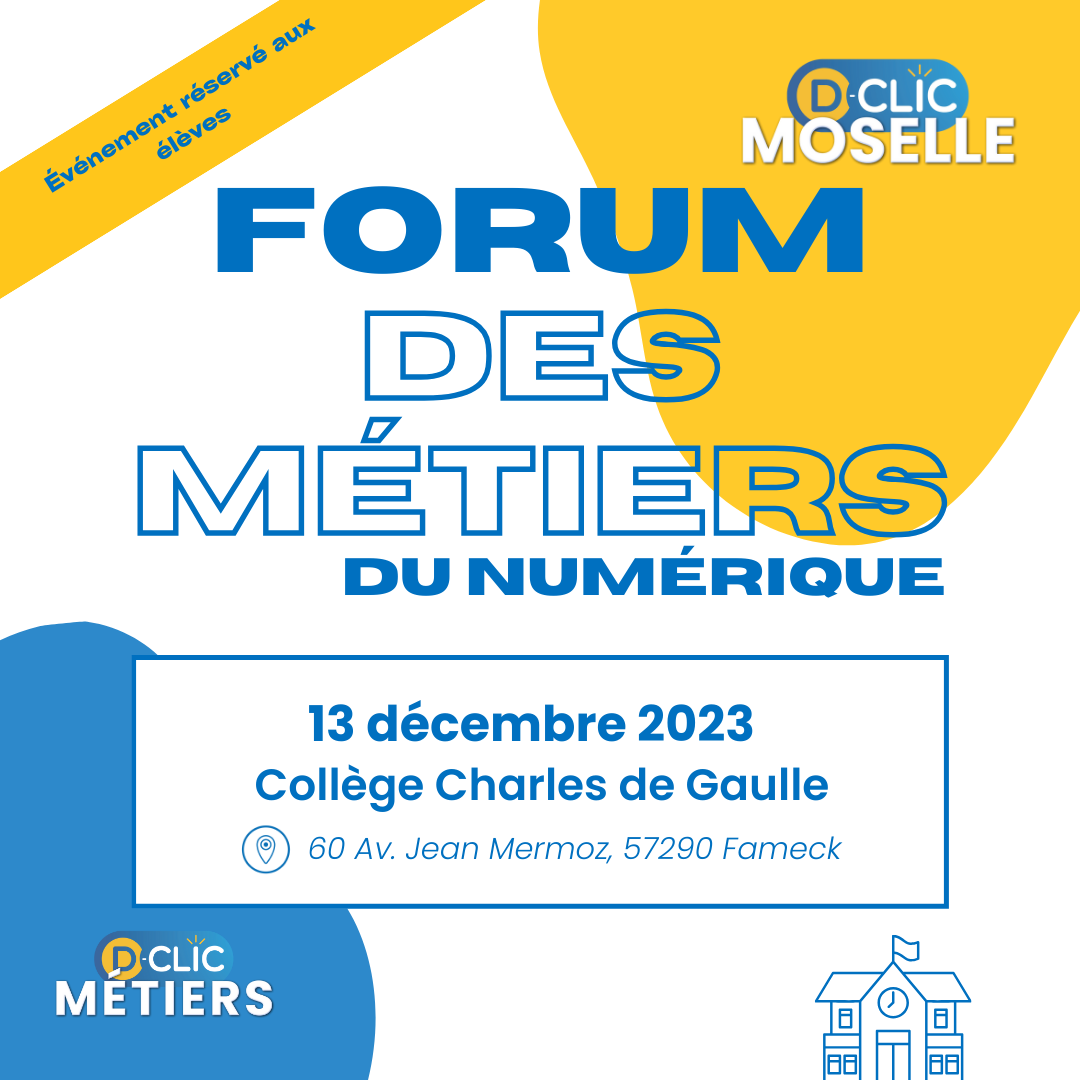 Save the Date - Forum des métiers