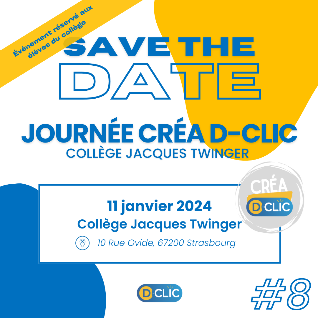 Save The Date - Créa D-Clic Jacques Twinger