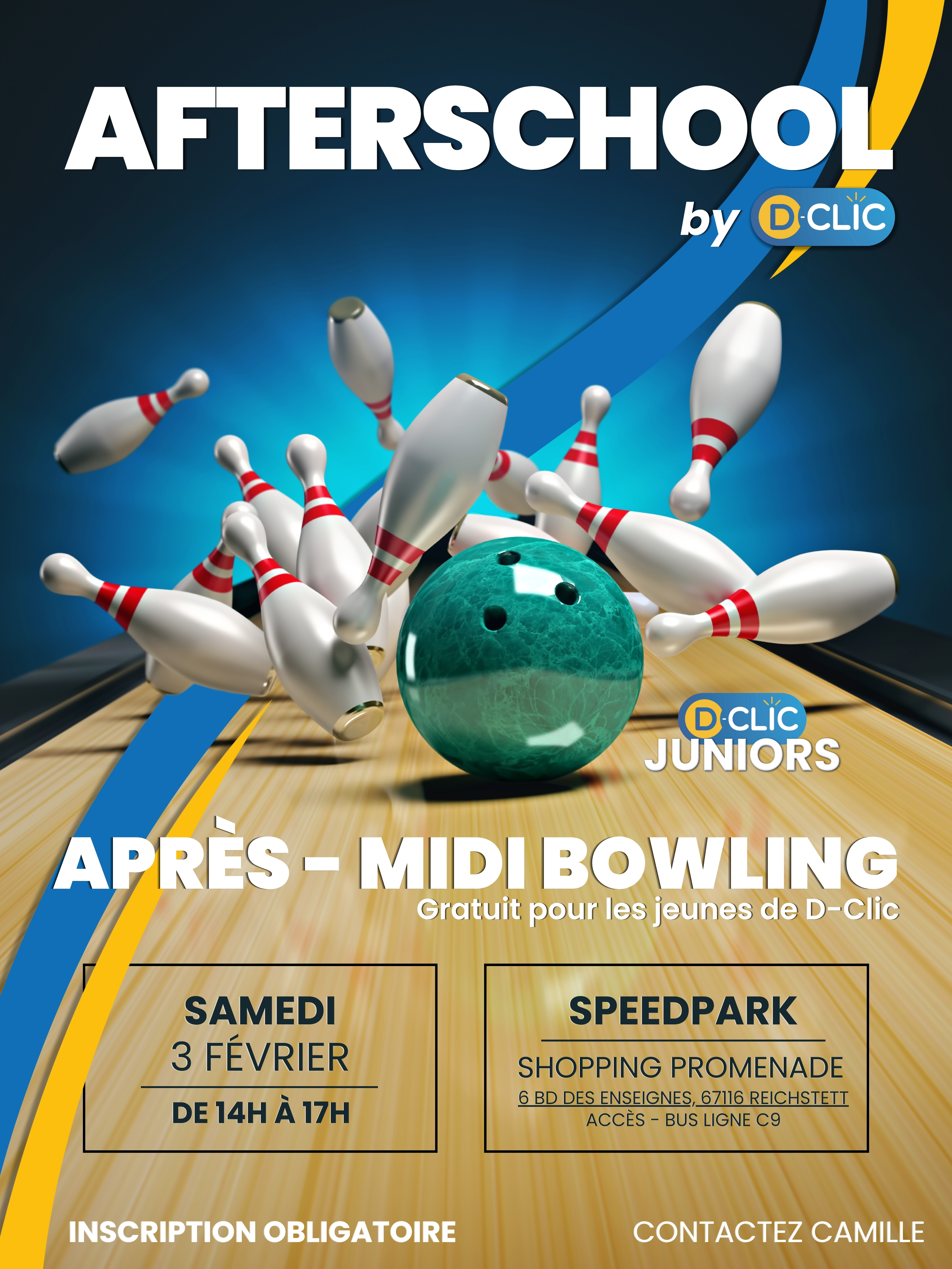 Afterschool D-Clic Juniors - Bowling