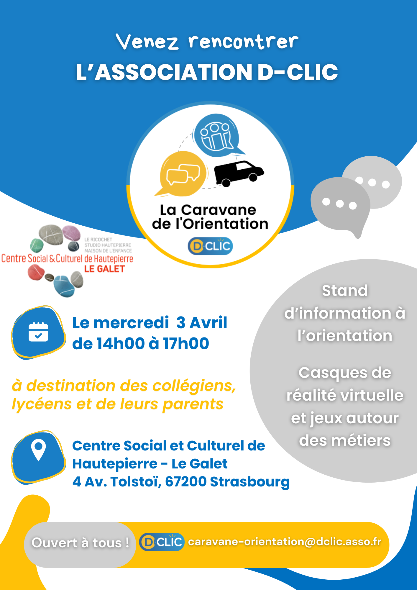 CSC Le Galet affiche