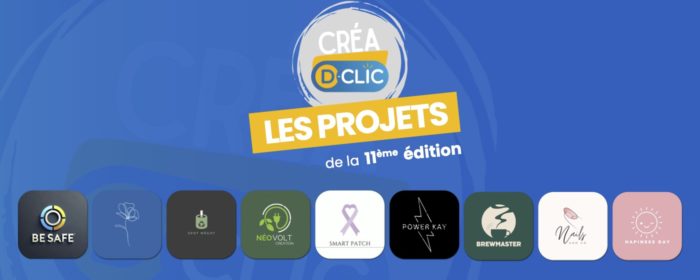 Présentation des projets - 11e édition Créa D-Clic