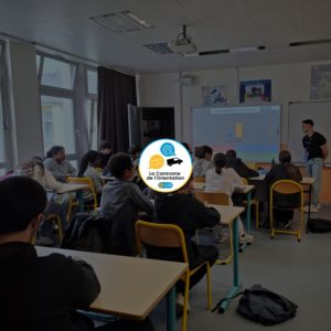 1. La caravane au college Erasme (4 juin)
