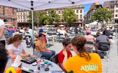 Finale de la Tournée de la Dictée pour Tous à Strasbourg – Place Kléber !