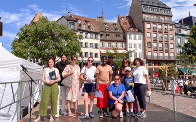 Finale de la Tournée de la Dictée pour Tous à Strasbourg – Place Kléber !