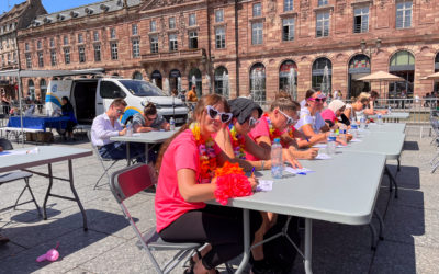 Finale de la Tournée de la Dictée pour Tous à Strasbourg – Place Kléber !