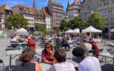 Finale de la Tournée de la Dictée pour Tous à Strasbourg – Place Kléber !
