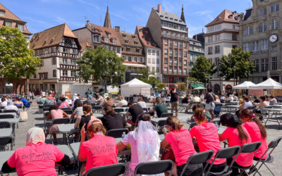 Finale de la Tournée de la Dictée pour Tous à Strasbourg – Place Kléber !