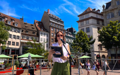 Finale de la Tournée de la Dictée pour Tous à Strasbourg – Place Kléber !