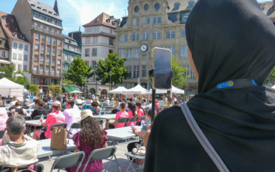 Finale de la Tournée de la Dictée pour Tous à Strasbourg – Place Kléber !