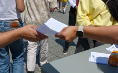 Finale de la Tournée de la Dictée pour Tous à Strasbourg – Place Kléber !
