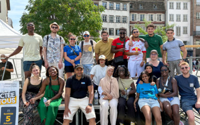 Finale de la Tournée de la Dictée pour Tous à Strasbourg – Place Kléber !