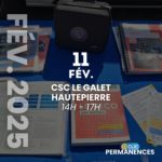 D-Clic Permanences CSC HTP - Mercredi 11 février