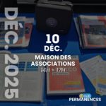 D-Clic Permanences MDAS - Mercredi 10 décembre