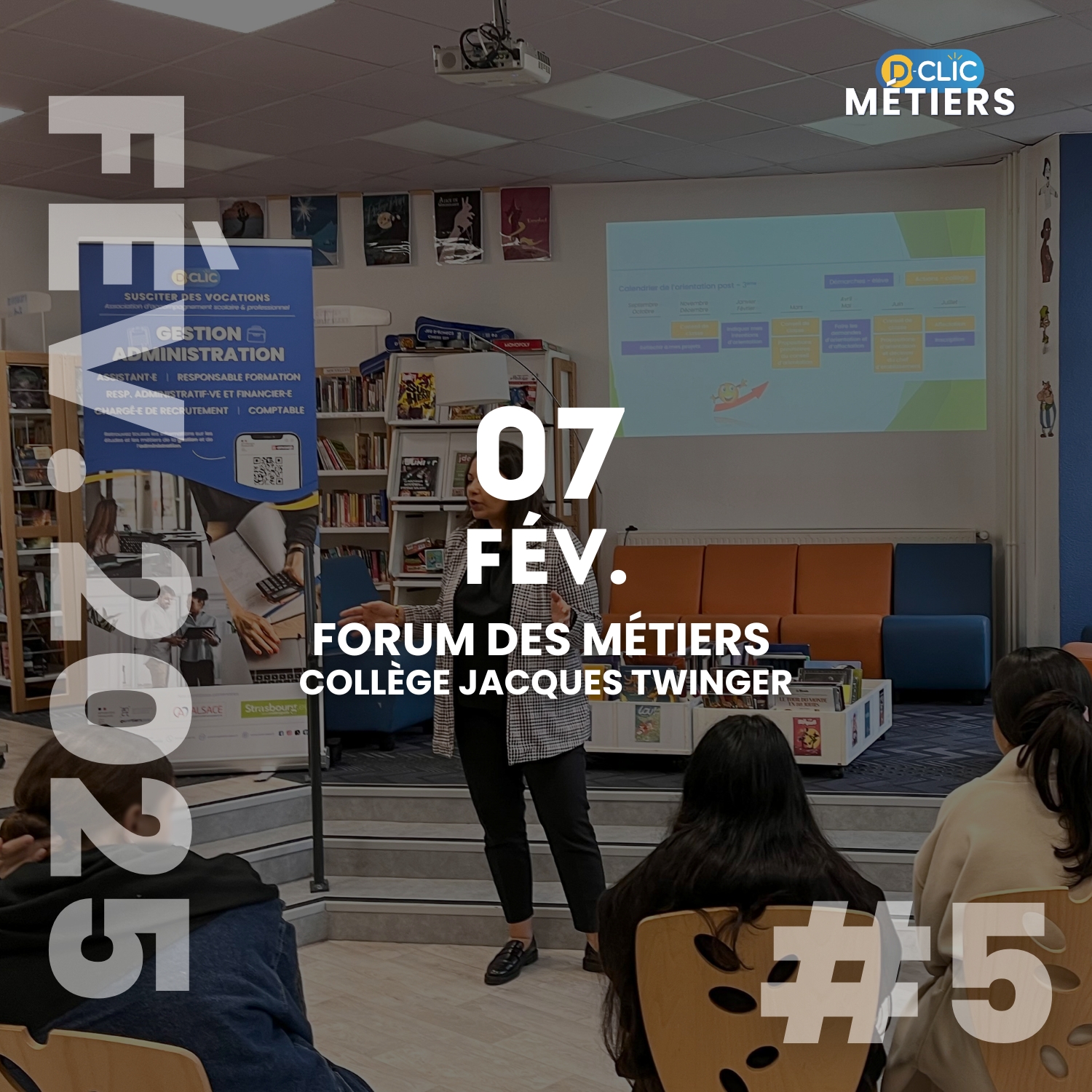 Forum des métiers #5 - Collège Jacques Twinger