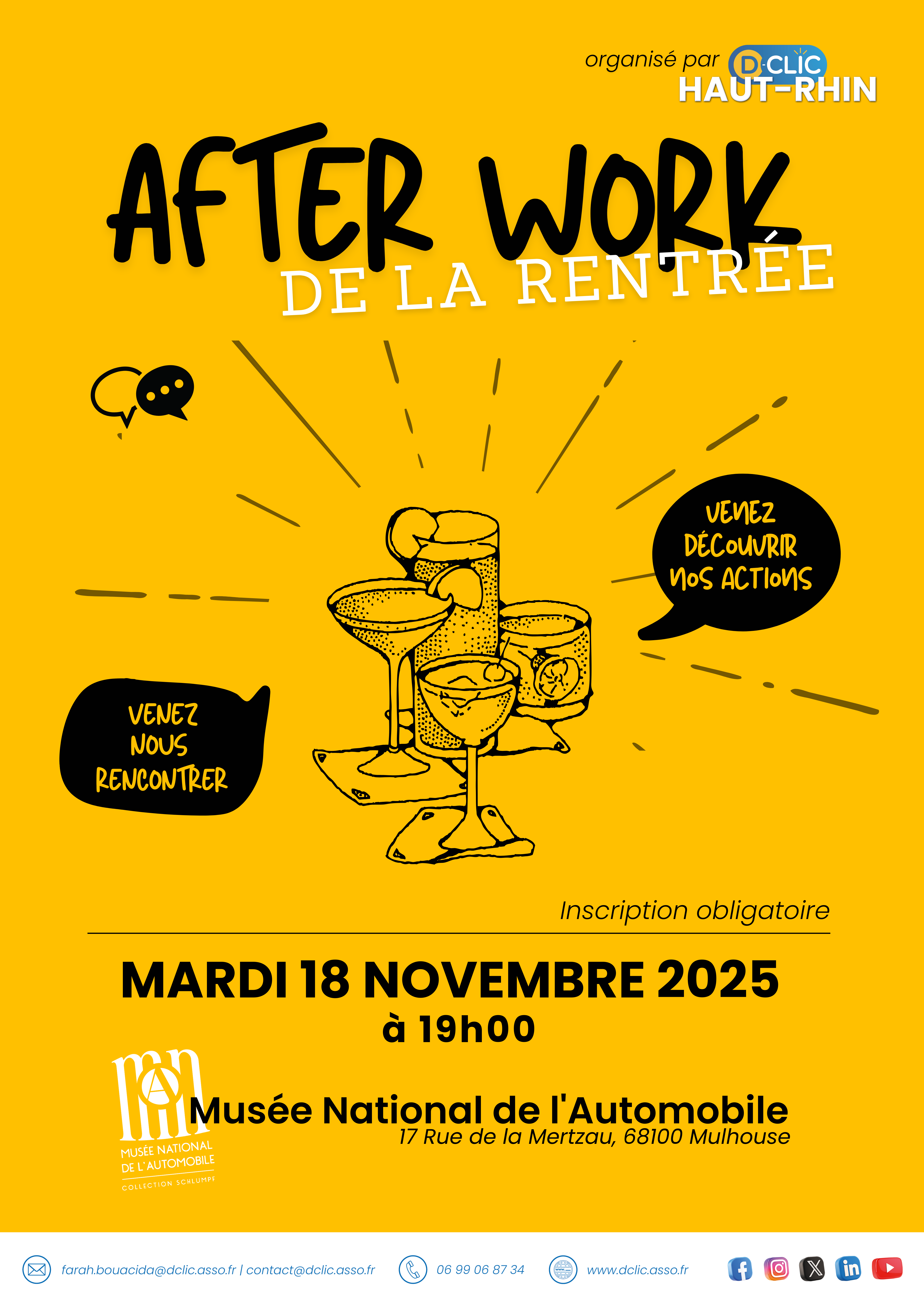 Afterwork D-Clic Haut-Rhin