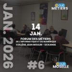 Forum des métiers de l’informatique et du numérique #6- Collège Jean Moulin