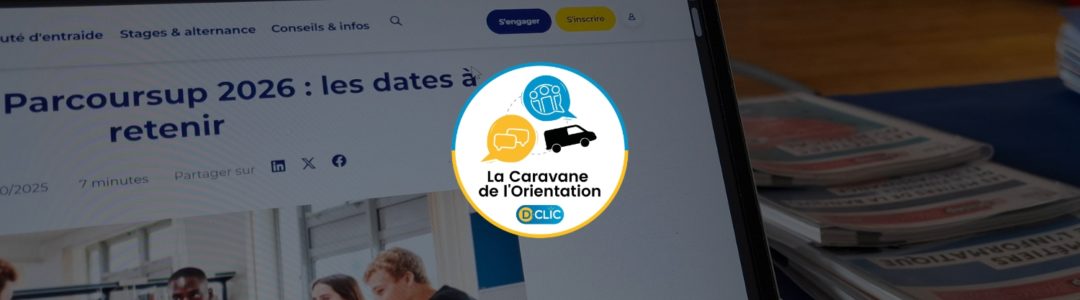 La Caravane de l’Orientation - Stand au lycée Le Corbusier