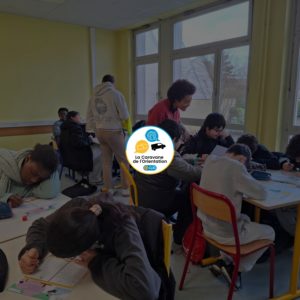 La Caravane de l’Orientation - intervention conjointe D-Clic – AFEV – LEPC au collège Erasme