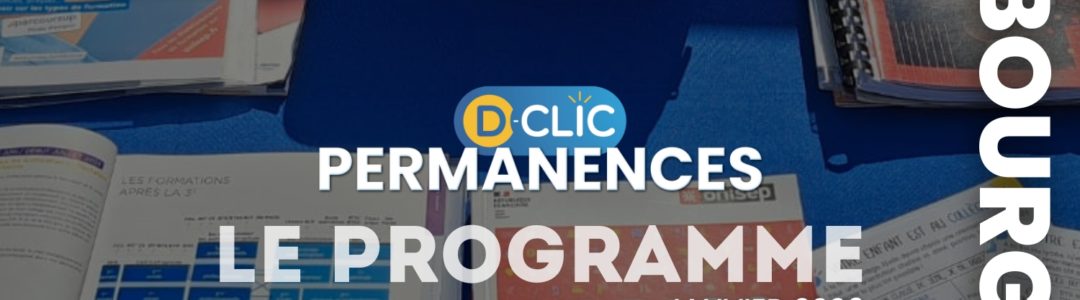 Le programme - D-Clic Permanences Stasbourg - Janvier 2026