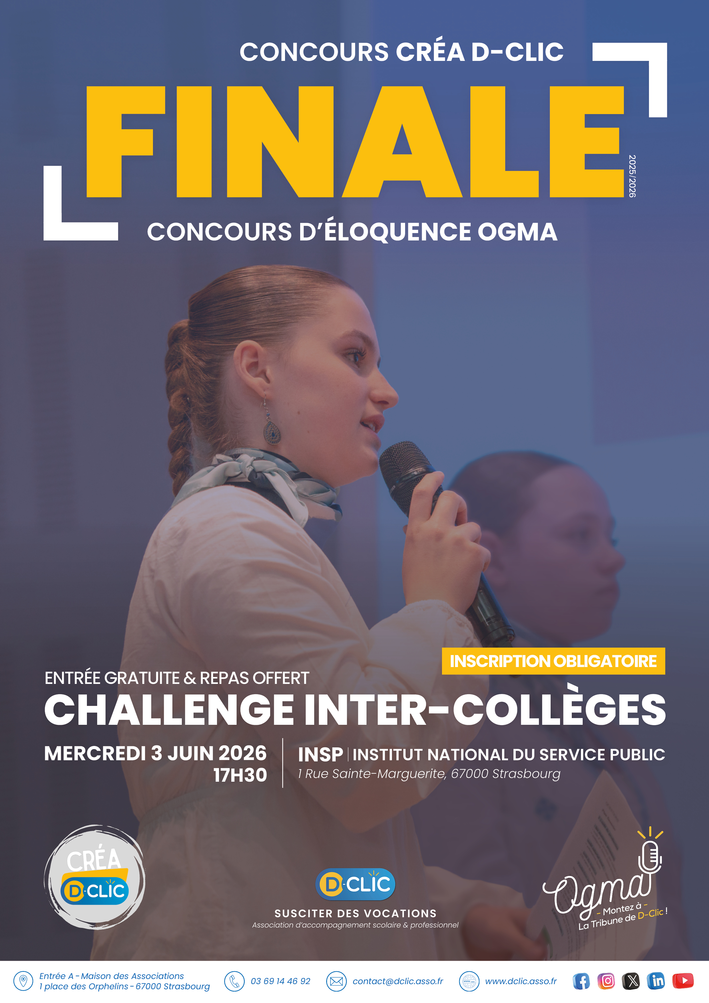 Affiche Challenge Inter-Collèges