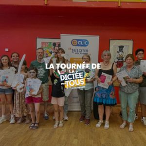 La Dictée pour Tous à Strasbourg Étape 56 au CSC du Neuhof