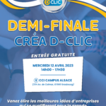 Affiche Demi-Finale Créa D-Clic