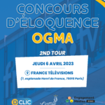 Affiche 2nd tour Concours d'éloquence OGMA