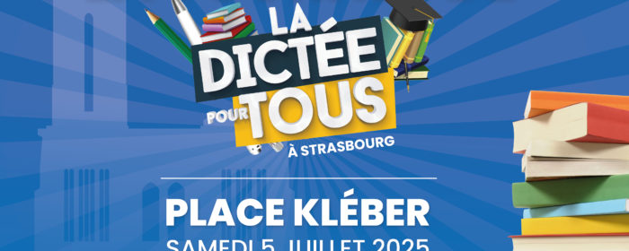 Visuel 1080x1080 - Finale Tournée de la Dictée pour Tous à Strasbourg