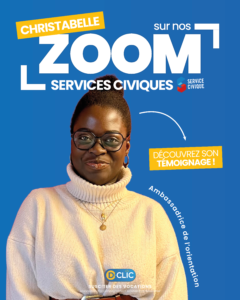 Zoom - Retour Services Civiques - Christabelle