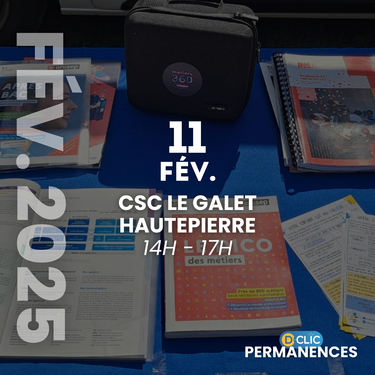 D-Clic Permanences CSC HTP - Mercredi 11 février