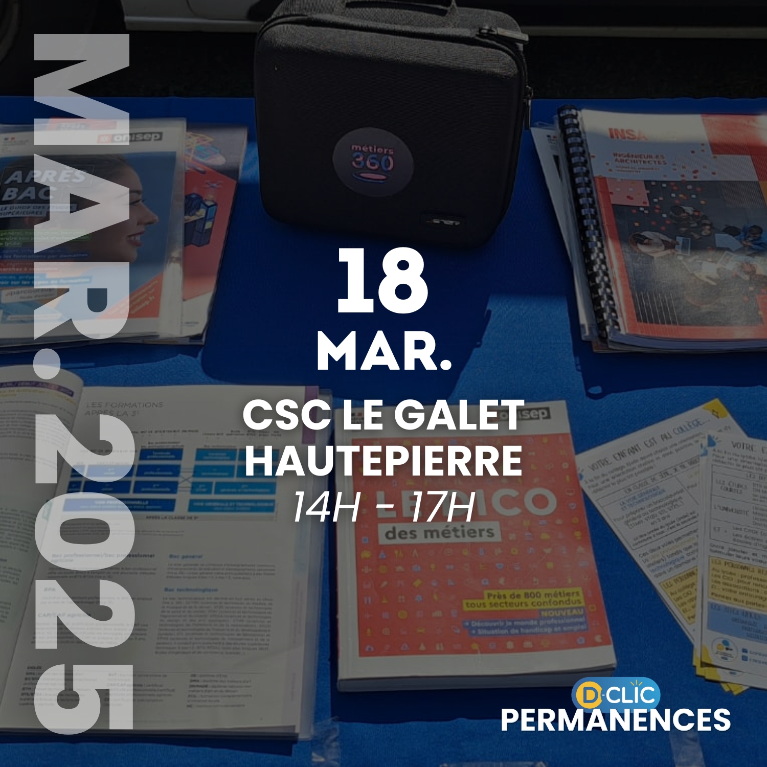 D-Clic Permanences CSC HTP - Mercredi 18 mars