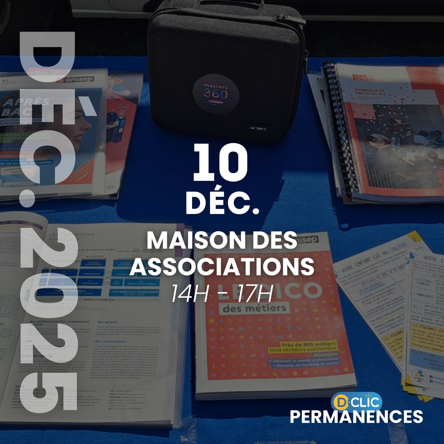 D-Clic Permanences MDAS - Mercredi 10 décembre