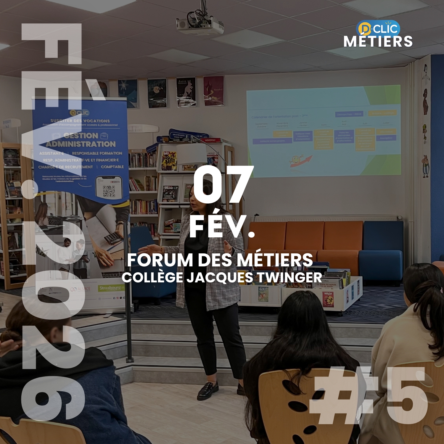 Forum des métiers #5 - Collège Jacques Twinger