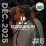 Concours Créa D-Clic #6 - Collège François Truffaut