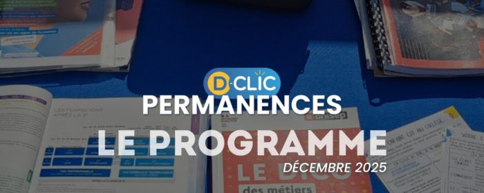 Le programme - D-Clic Permanences - Décembre 2025